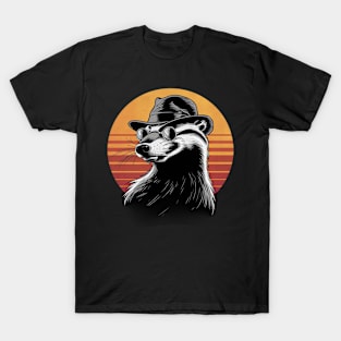 Retro honey badger T-Shirt